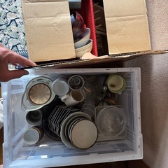 古民家　食器類の画像