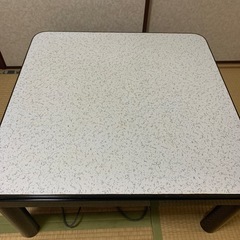 こたつ　リバーシブルテーブルの画像