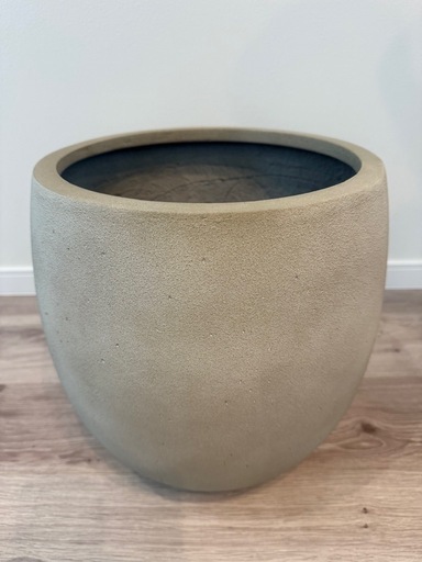 テラニアスバルーン アンティークホワイト 鉢カバー 観葉植物 35cm テラニアスバルーン アンティークホワイト 鉢カバー 観葉植物 (10