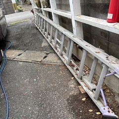 アルミスライドハシゴの画像