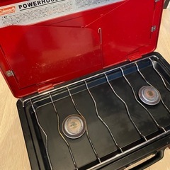 【値下げしました！】Coleman コールマン　ツーバーナー　(赤)の画像