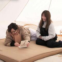 S'more【OYASUMI MAT 】折り畳み可能なキャンプ用マット「20％OFF」の画像