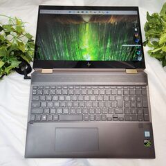 【Office365】Corei7 HP SPECTRE X360 15 15.6インチ タッチパネル Windows11の画像