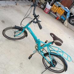 20%値下げ　20インチコールマン折りたたみ自転車6段切り替えの画像