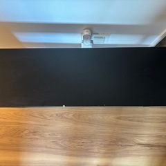 IKEA テレビ台　黒い棚の画像