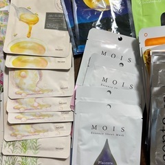 フェイスマスク、入浴剤などの画像
