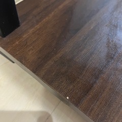 木目調3段ラック おしゃれ 棚 収納 引き取り限定の画像