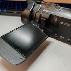 パナソニック 4K ビデオカメラ 　マイク、大容量バッテリー付きの画像