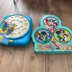 お魚釣り　はめるパズル　おもちゃセット　知育玩具