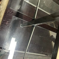 木製　ガラス　ショーケースの画像