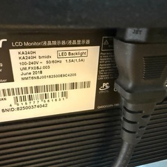 Acerモニターの画像