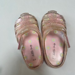 アカチャンホンポ　サンダル　ピンク　14.0cm　女の子　の画像