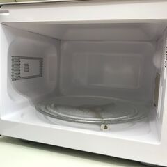 ★リユースのサカイ春日部店★KJ10878 YAMAZEN 電子レンジ YRB-177（W)  60Hz専用 20年製 動作確認／クリーニング済みの画像