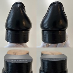 美品バリー黒ローファースリッポンシューズレザーシューズビジネスシューズメンズ革靴ブラックの画像