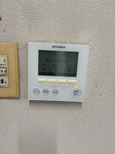 【中古】三菱　エアコン