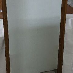 【受渡し済】鏡　レトロ　　ミラー　姿見　500円　128×51の画像