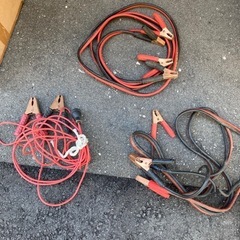 ブースターケーブル　電線の画像