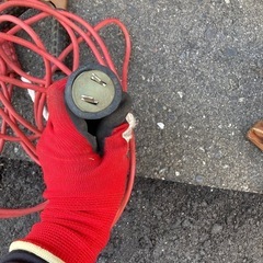 ブースターケーブル　電線の画像