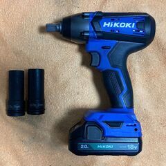 【美品】HiKOKI 18V コードレスインパクトレンチ FWR...
