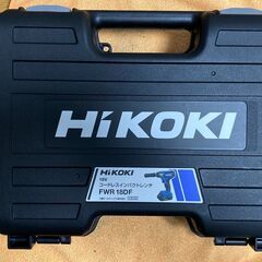 【美品】HiKOKI 18V コードレスインパクトレンチ FWR18DF(BG) ケース・バッテリー・付属品一式ありの画像