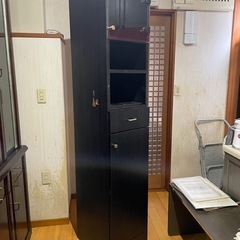 FAX台　スキマ家具　電話台