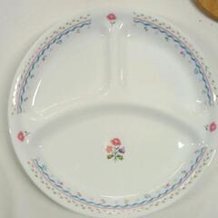 0715-094 コレール 皿 3枚セット CORELLE CORNING 洋食器 プレート  の画像