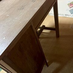 ★昭和レトロ★片袖机★デスク★テーブル★椅子★木製★アンティーク★の画像
