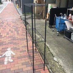 スチールラック／ブラックの画像