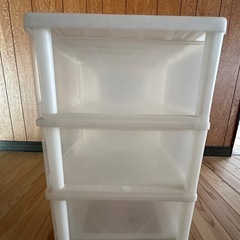 収納　クリアボックス　引き出し式　クローゼット　の画像
