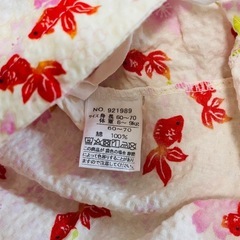 女の子　甚平　60〜70cmの画像