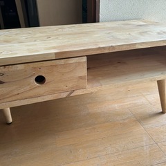 木製テレビ台の画像