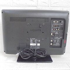 19インチ 液晶テレビ 2012年製 シャープ LC-19K7 19型 SHARP TV AQUOS アクオス 札幌市 白石店の画像