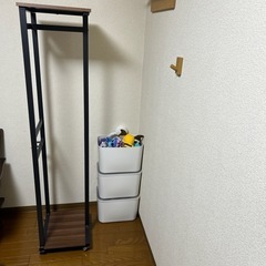 山善　RHR-35 スリム コートハンガー　8/4以降お渡しの画像