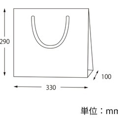 ショッパー　シモジマ　紙袋の画像