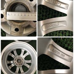 ★ SR966 プジョー MAK 16インチ アルミホイール 16×7JJ +45 PCD108 4本 5穴 5H 308 等 直接引取可 石狩市の画像