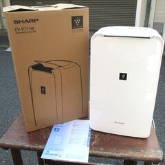☆シャープ SHARP CV-P71-W 衣類乾燥除湿機◇気になる部屋干し