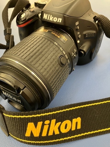 【取引終了】NIKON D5100 55-200mmDX レンズ　（難あり）