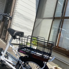 買い物に最適ブリヂストン小型自転車
の画像