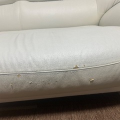 3人がけソファ(使用感あり)の画像