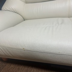 3人がけソファ(使用感あり)の画像