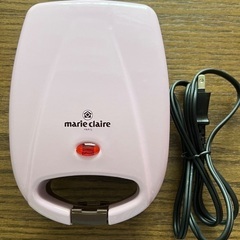 新品・未使用　マリクレール☆ホットサンドメーカー の画像