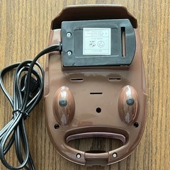 新品・未使用　マリクレール☆ホットサンドメーカー の画像