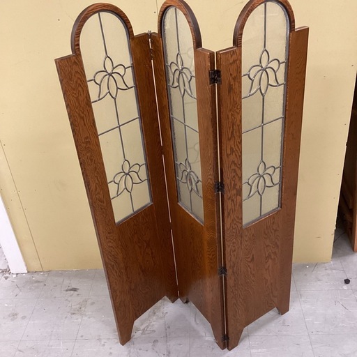 【トレファク神戸南店】三越家具 ステンドグラススクリーン です‼︎【取りに来られる方限定】