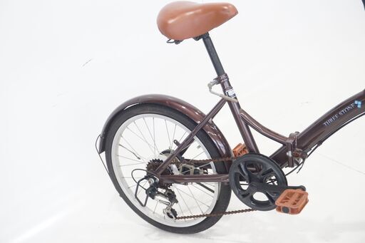 THREE STONE 年式不明 20インチ 折り畳み自転車 E①-193