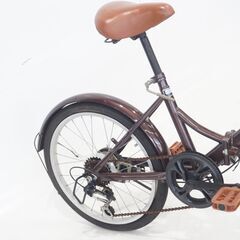 THREE STONE 年式不明 20インチ 折り畳み自転車 E①-193の画像