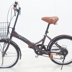 THREE STONE 年式不明 20インチ 折り畳み自転車 E①-193の画像