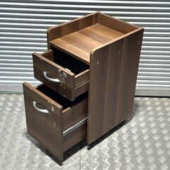店頭引き渡し 中古 ワゴン 収納 引出し オフィス 家具 キャスター付きの画像