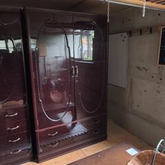 桐タンス　婚礼家具　2