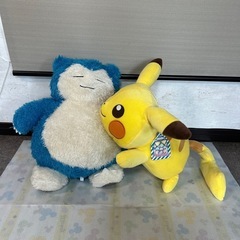 カビゴン　ピカチュウ　ぬいぐるみ