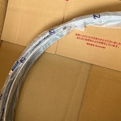 自転車　泥除け　27インチ　シルバー の画像